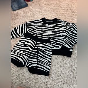 Zebra Two Piece Set